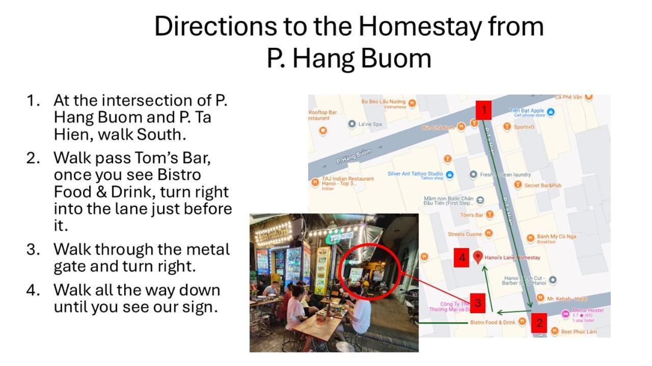 Hanoi'S Lane Homestay 외부 사진